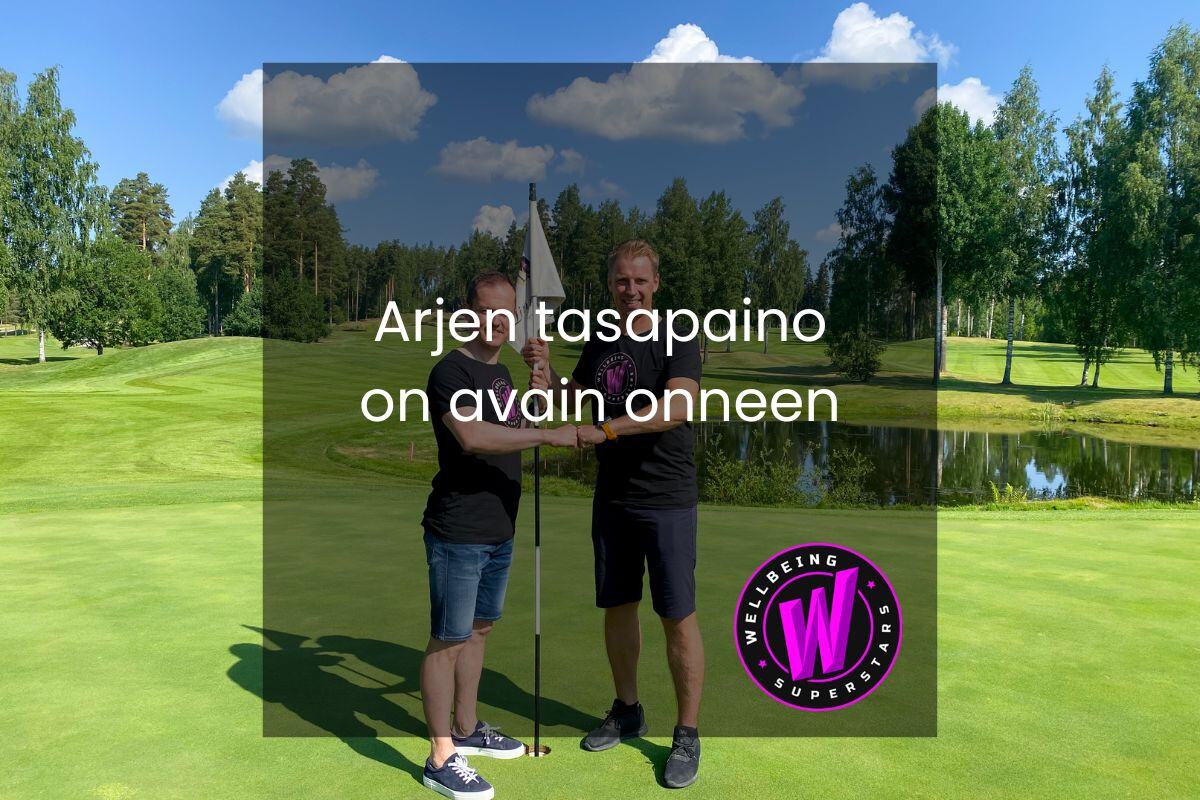 Sami Jauhojärvi ja Antti Luukkanen Linna Golf
